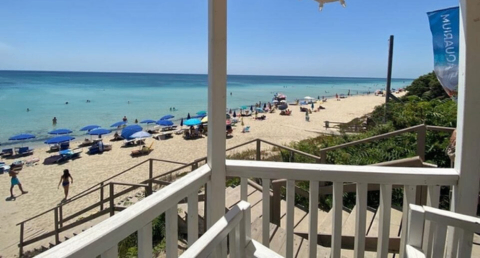 Serviço de praia